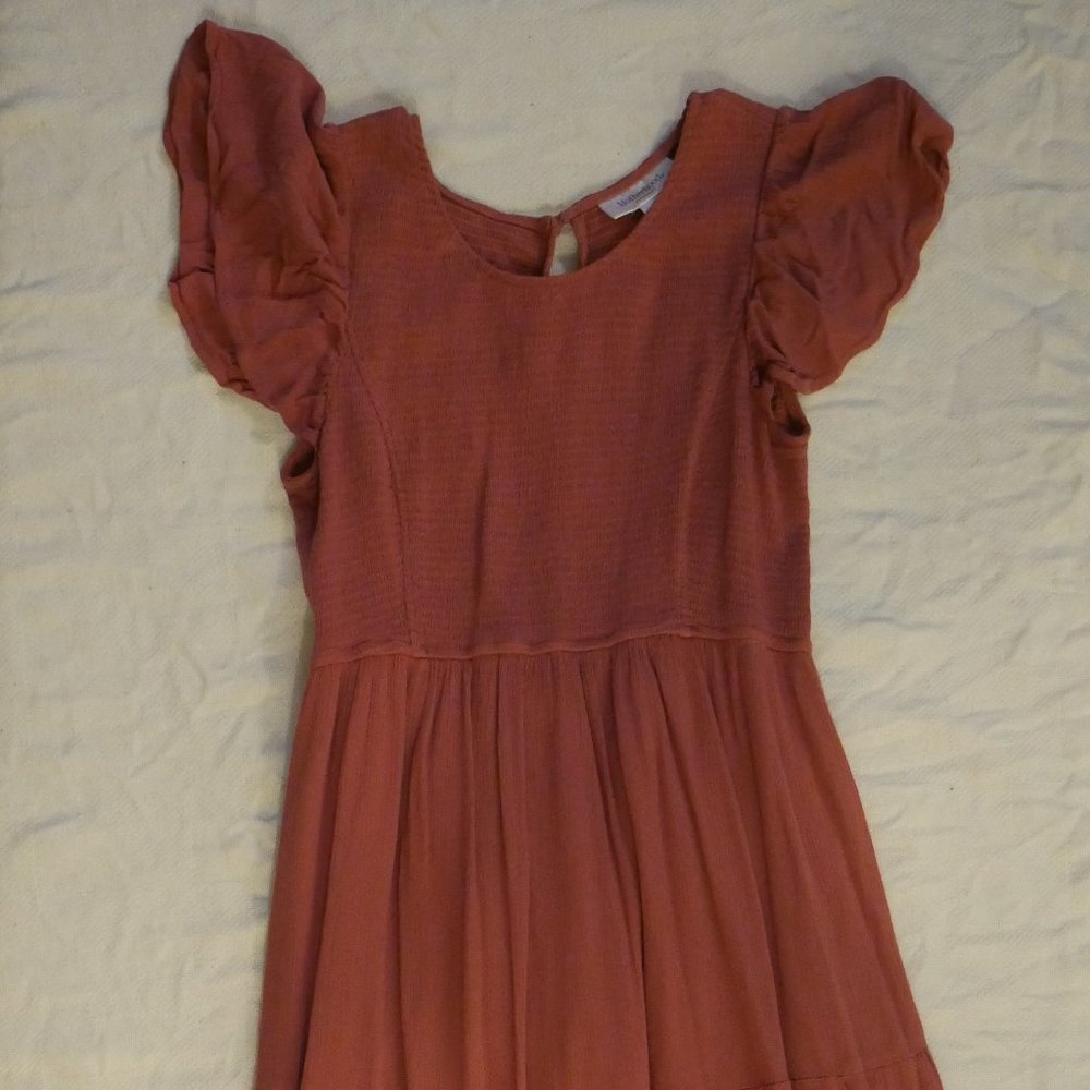 Blush Pink Maternity Dress
